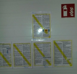 stworzenie i rozlokowanie instrukcji BHP