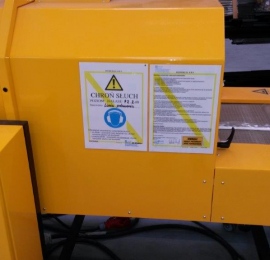 oznakowanie stref przekroczenia hałasu